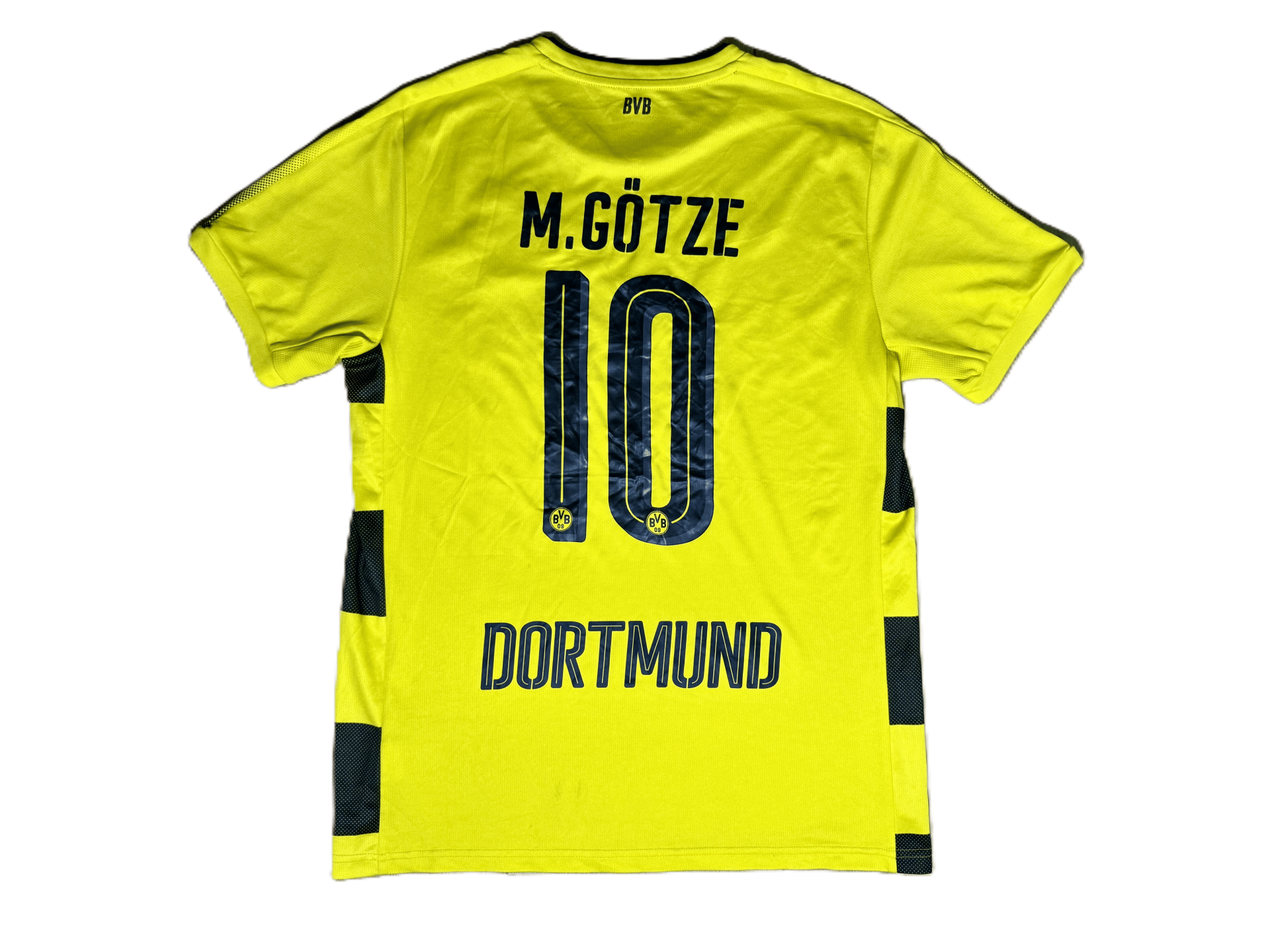 Borussia Dortmund Home Shirt 2017/18 – Götze #10 – Puma – Size L