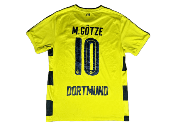 Borussia Dortmund Home Shirt 2017/18 – Götze #10 – Puma – Size L