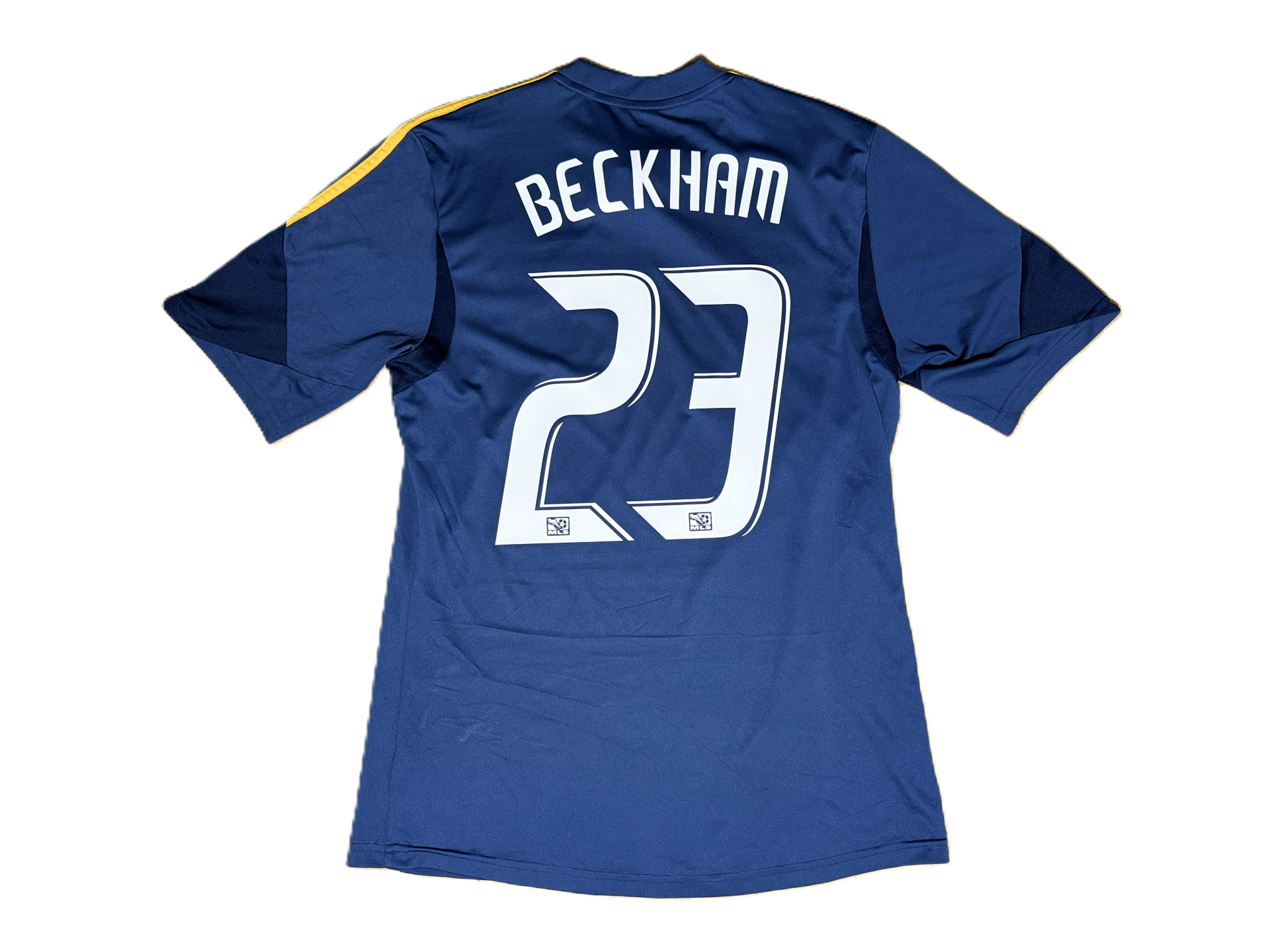LA Galaxy Away Shirt 2013 – Beckham #23 – Adidas – Size M