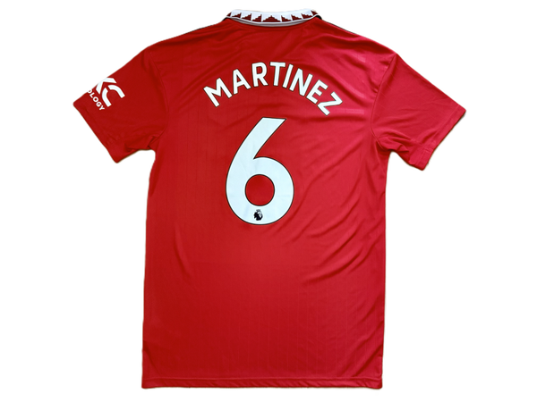 Manchester United Home Shirt 2022/23 – Lisandro Martínez #6 – Adidas – Size M