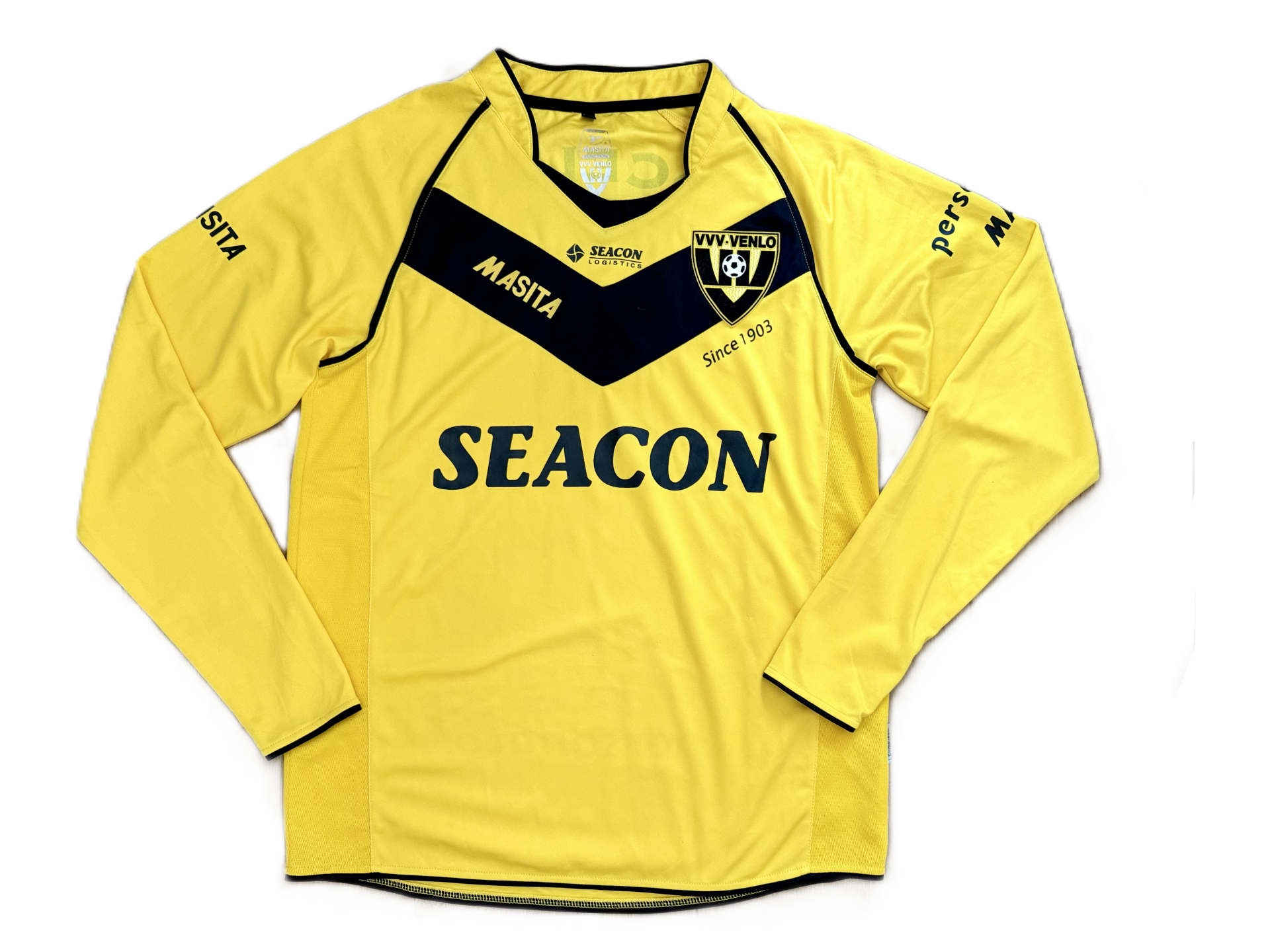 VVV Venlo Home Shirt 2010/11 L/S – Masita – Size L