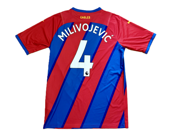 Crystal Palace Home Shirt 2021/22 – Milivojević #4 – Puma – Size M