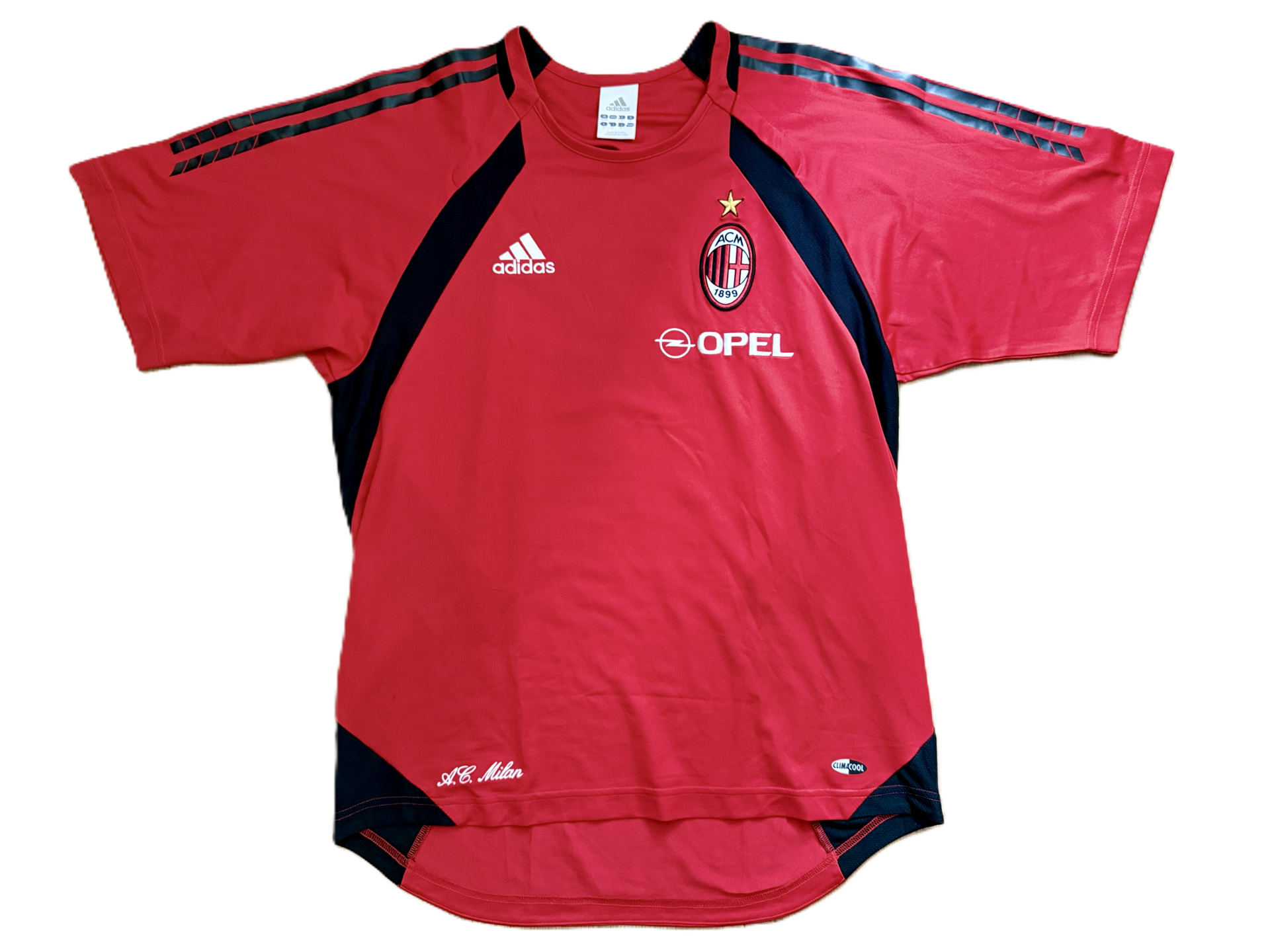 AC Milan Training Shirt 2005/06 – Adidas – Size L