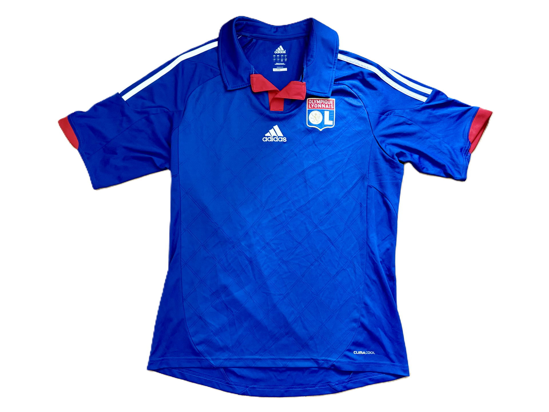 Olympique Lyon Away Shirt 2012/13 – Adidas – Size L