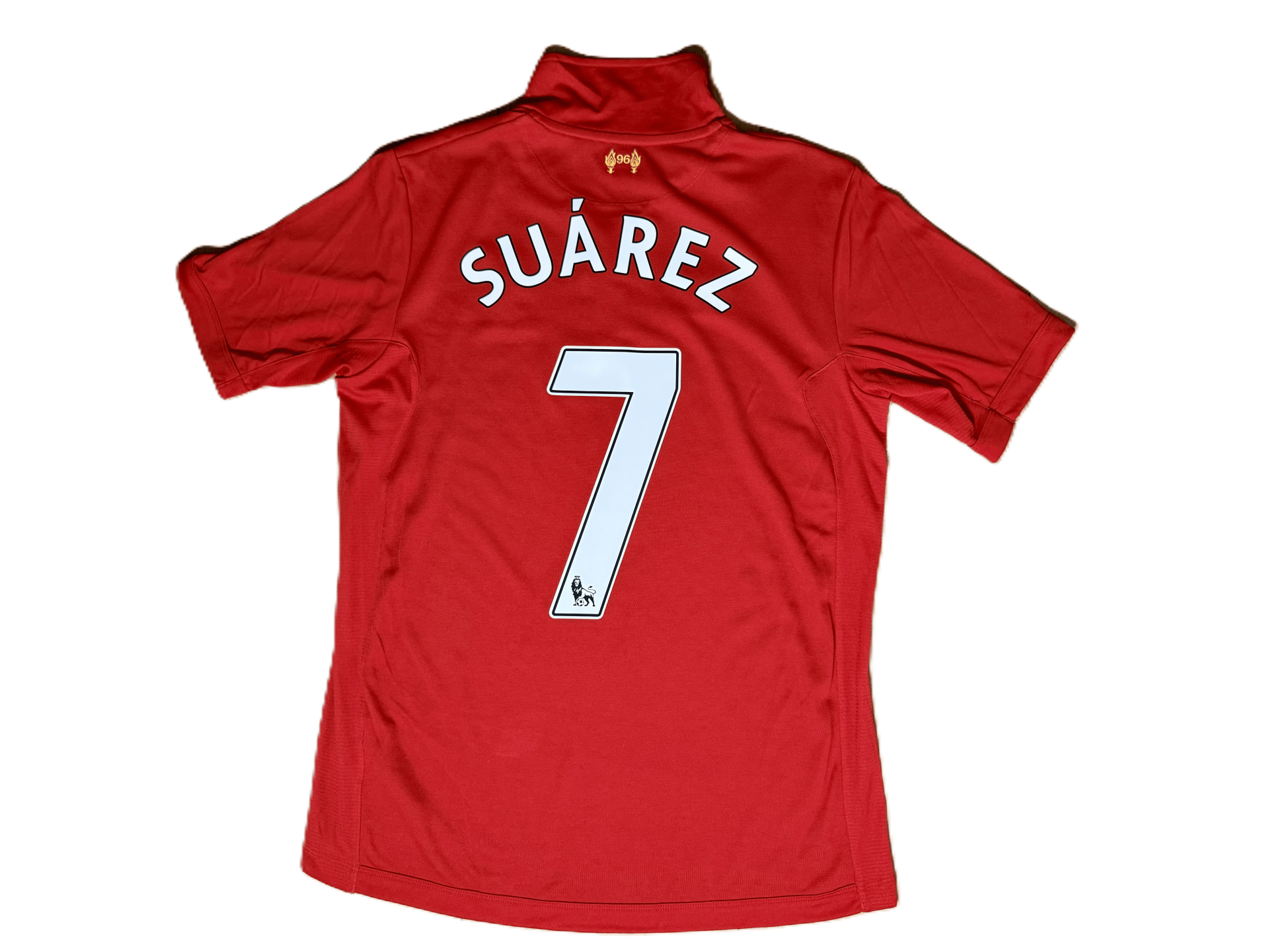 Liverpool Home Shirt 2012/13 – Suárez #7 – Warrior – Size M