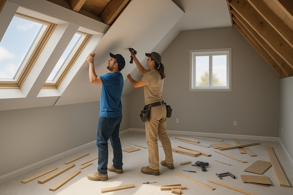 Travaux de rénovation d'appartement à Cholet