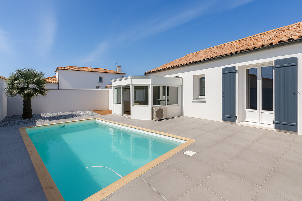 Contemporary villa with private pool – a turnkey property on the Vendée coast.