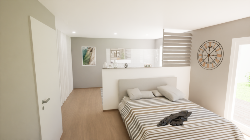 Rénovation de sallee de bain  à Saint Pierre des Echaubrognes