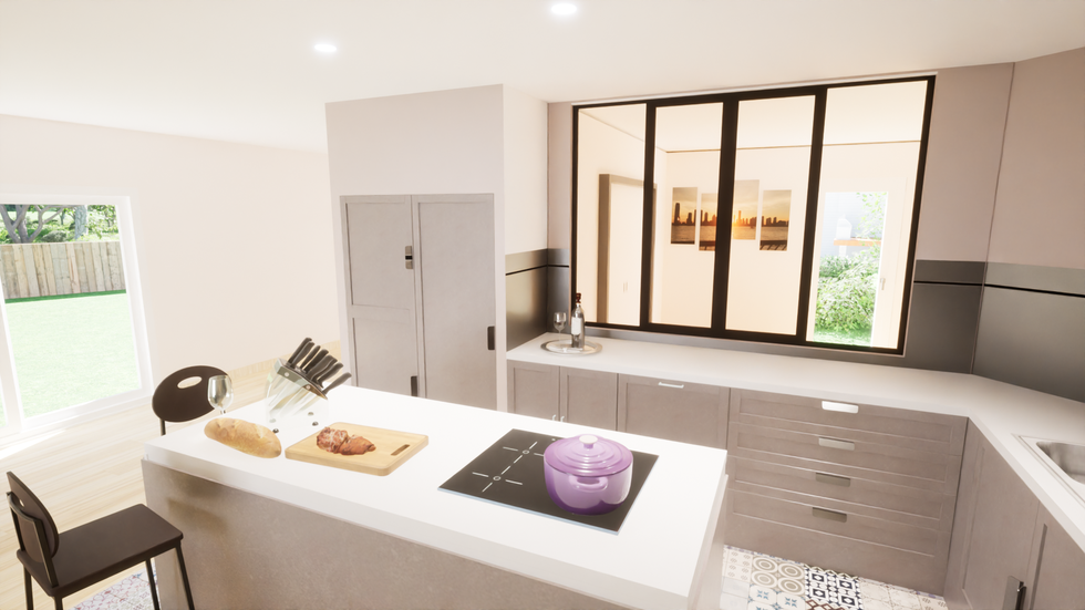 Rénovation de cuisine à Saint Pierre des Echaubrognes