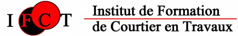 Institut de formation de courtier en travaux