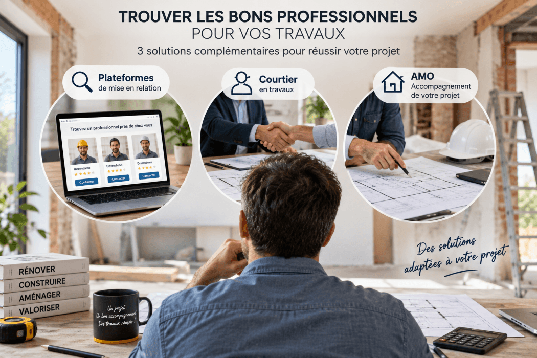 Trouver un professionnel pour vos travaux