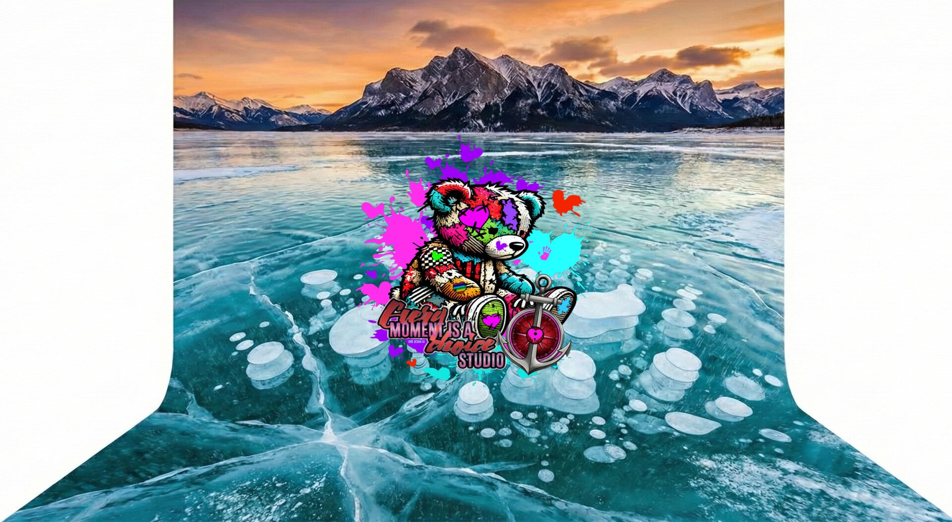 Digitally created backdrops