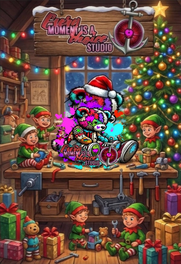 Christmas themed backdrops