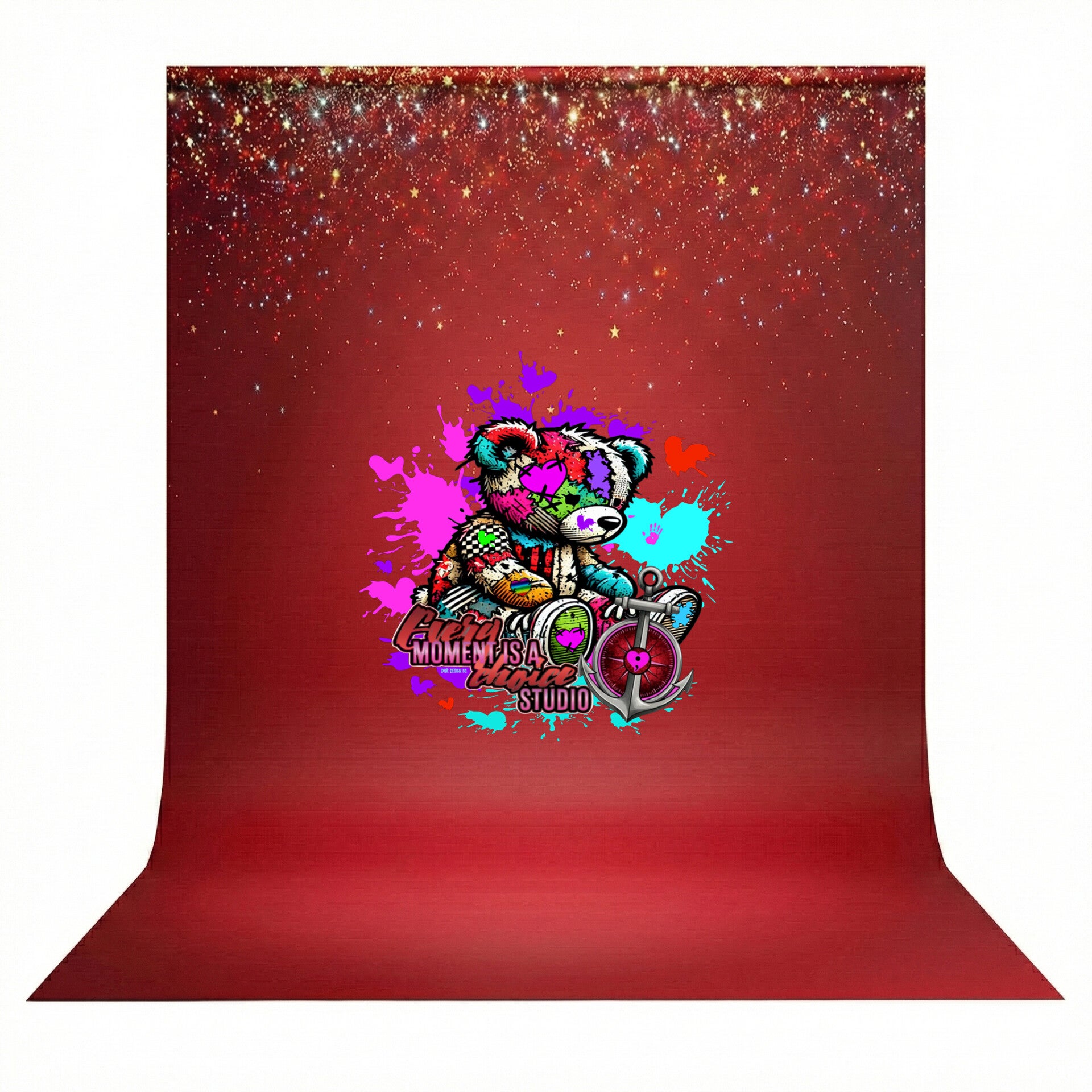 Digitally created backdrops