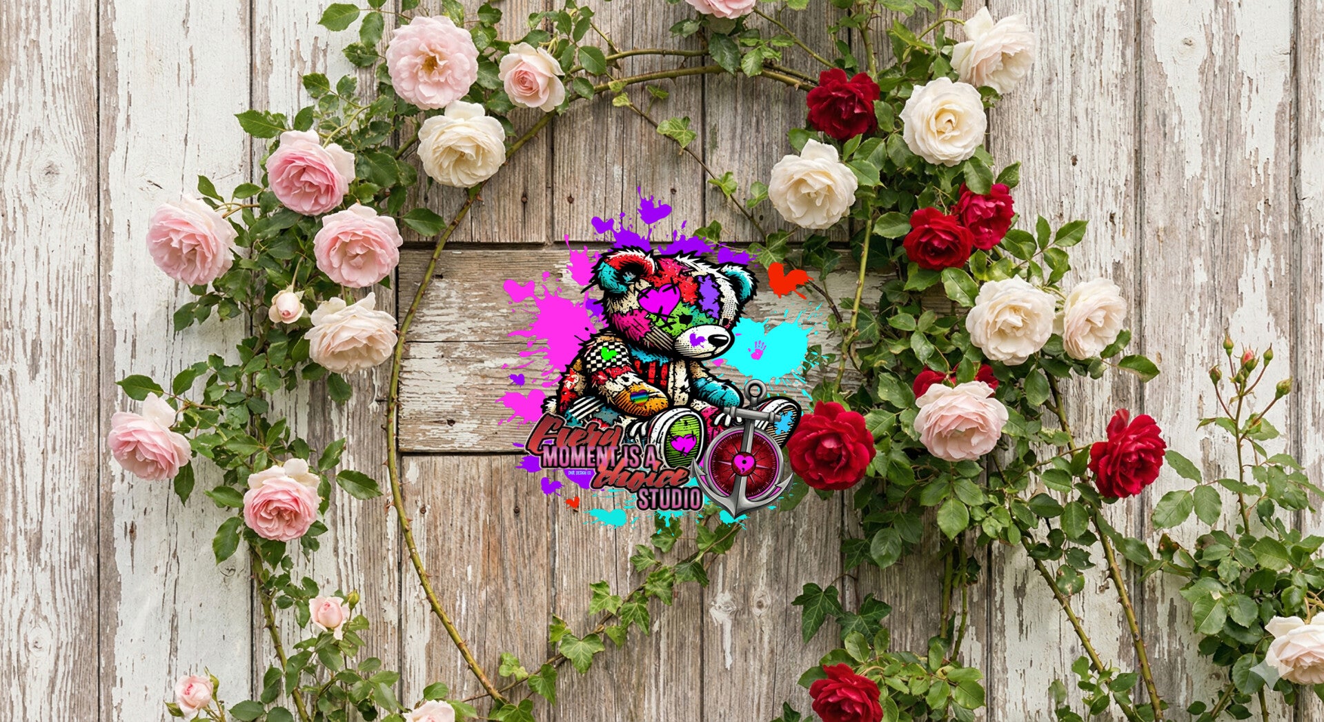 Digitally created backdrops