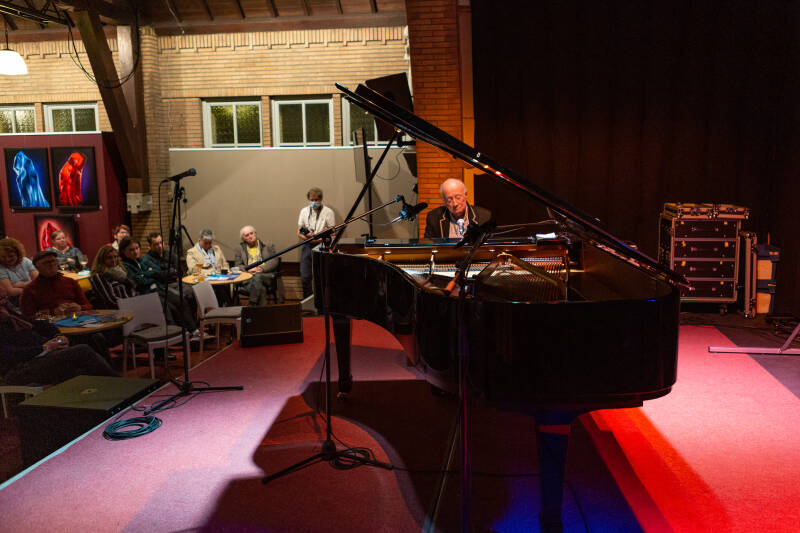 François Glorieux op het Bazeingha podium