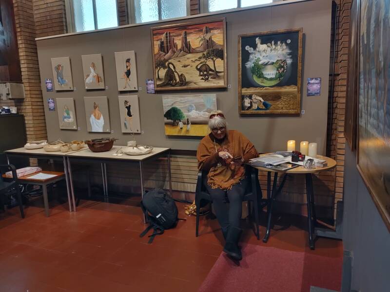 Bazeingha2022: Stand Regine Zoller en Corinne Claes