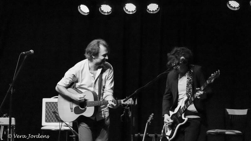 Lenny en Roeland  op bas