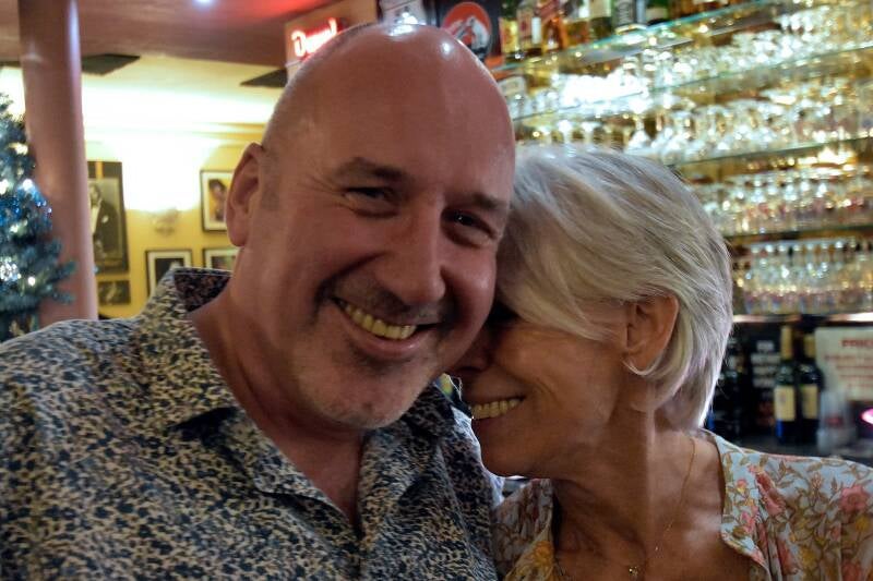 Walter Wouters (Fotografie, Logisitek en Foyer) en Andrea