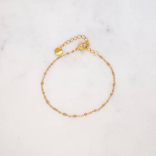 B2B LITTLE BROWN DOTS BRACELET