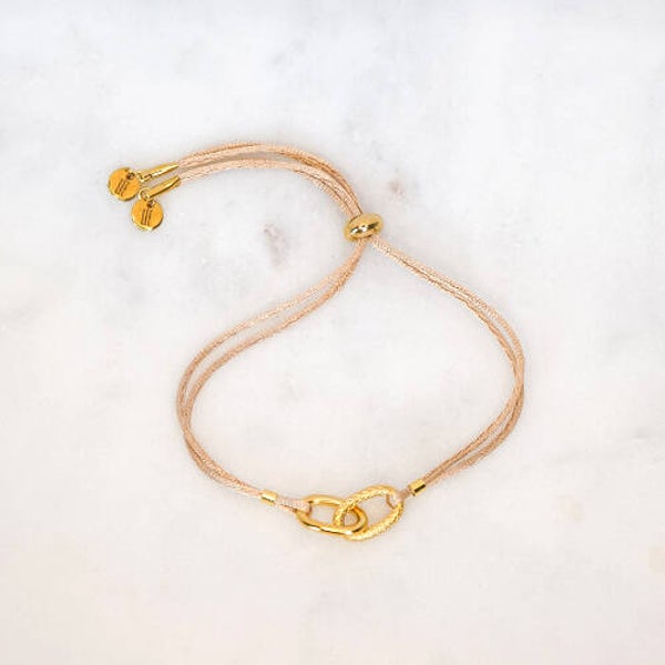SATIN NUDE BE MINE BRACELET