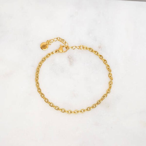 B2B TEXTURED LINK BRACELET