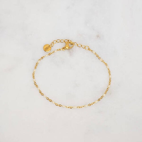 B2B LITTLE BEIGE DOTS BRACELET