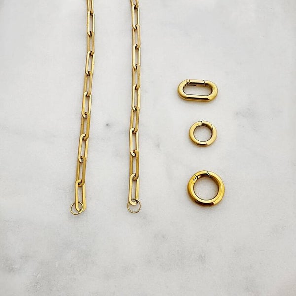 DYO FLAT OVAL NECKLACE