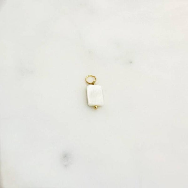 PEARLY RECTANGLE CHARM