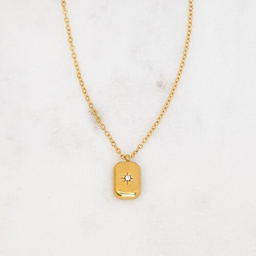 NECKLACE COIN WITH SPARK