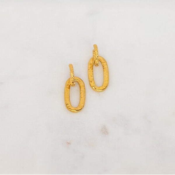 B2B TEXTURED HOOPS BIG TEXTURED OVAL