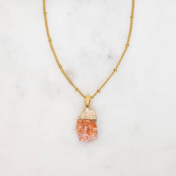 B2B NECKLACE GEMSTONE SUNSTONE