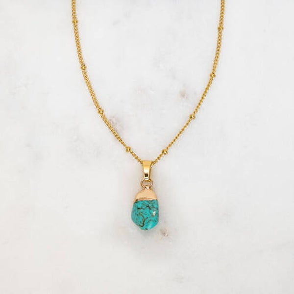 NECKLACE GEMSTONE TURQUOISE