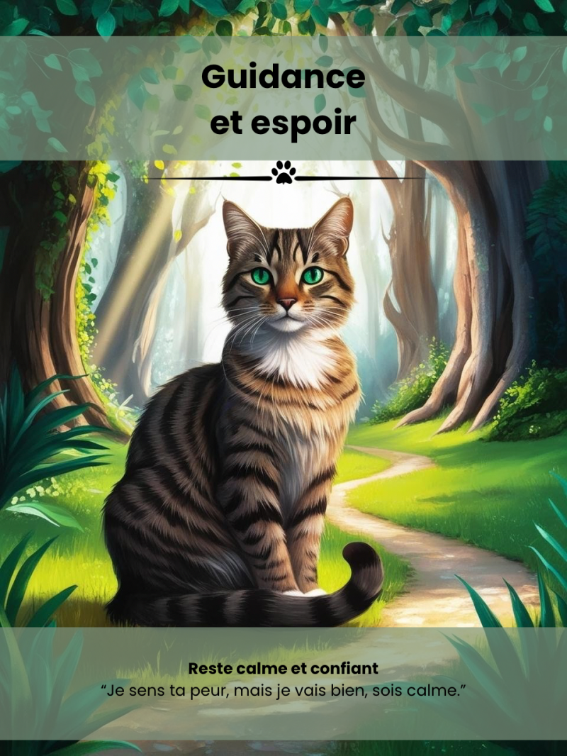 Oracle de communication animale : chat perdu