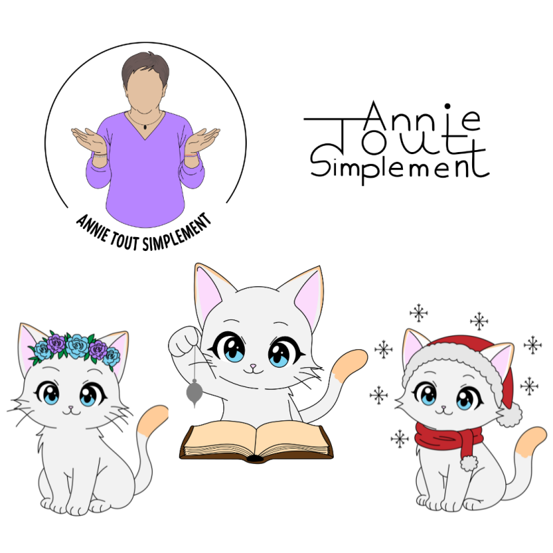 Les logos et mascottes Annie Tout Simplement