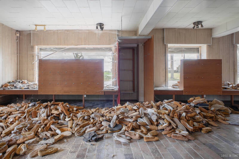 verlaten schoenwinkel