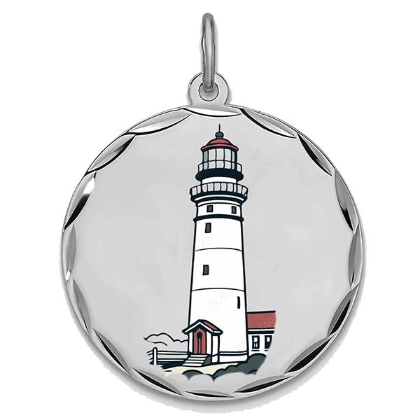 Lighthouse Silver Pendant I