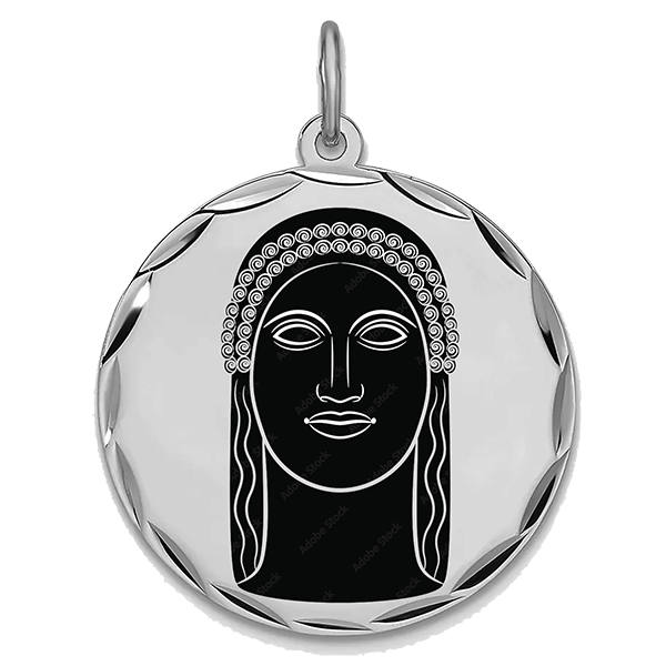 Classic Ancient Silver Pendant XII