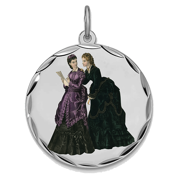 Victorian Silver Pendant II