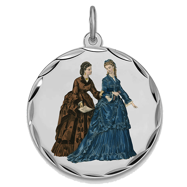 Victorian Silver Pendant III