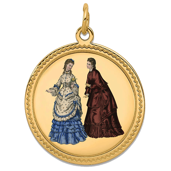 Victorian Gold Pendant IV