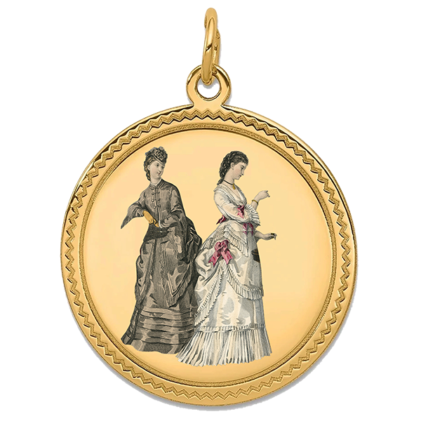 Victorian Gold Pendant V