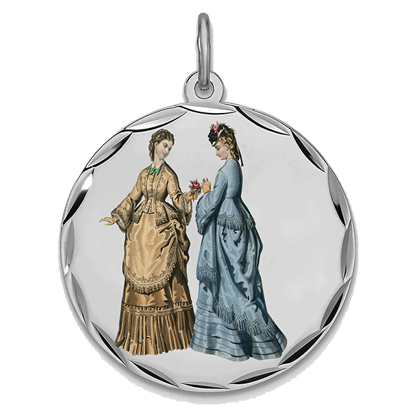 Victorian Silver Pendant V