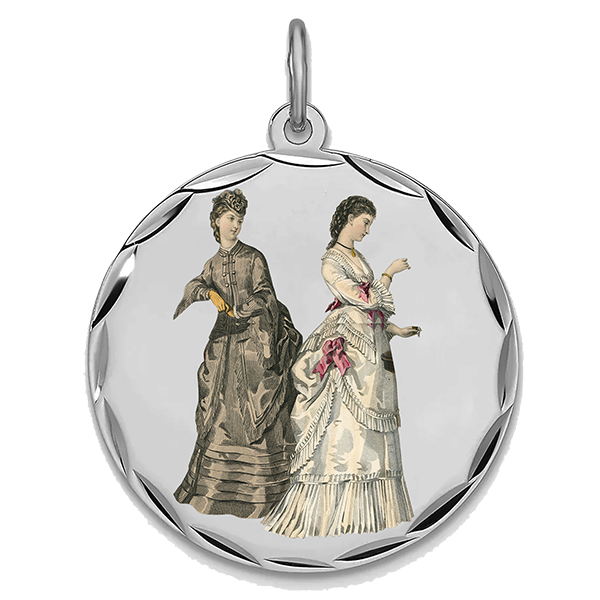 Victorian Silver Pendant VII