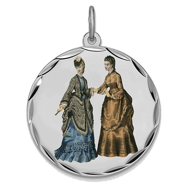 Victorian Silver Pendant IX