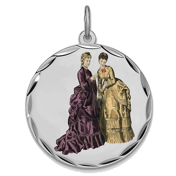 Victorian Silver Pendant VIII