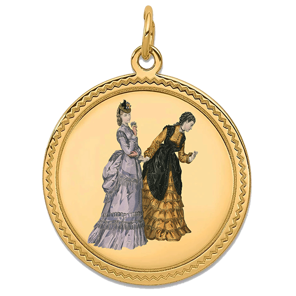 Victorian Gold Pendant VI