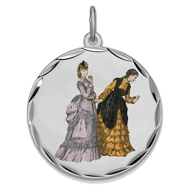 Victorian Silver Pendant VI