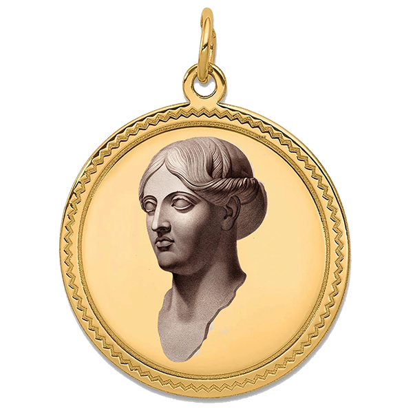 Classic Ancient Gold Pendant II