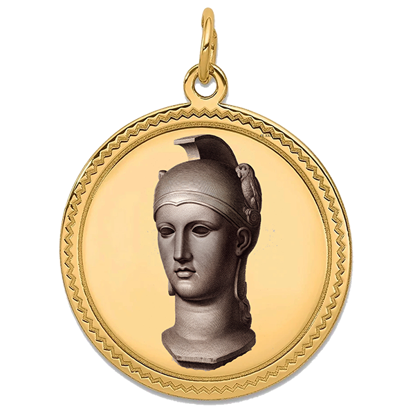 Classic Ancient Gold Pendant IV